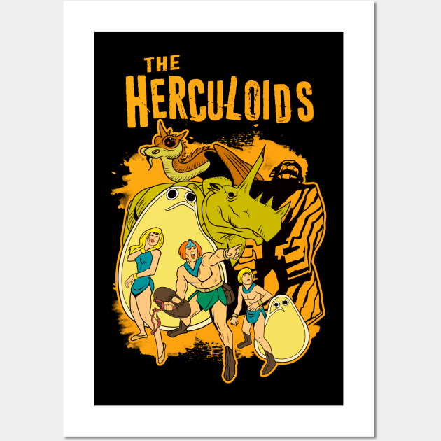 The herculoids Wall Art by OniSide